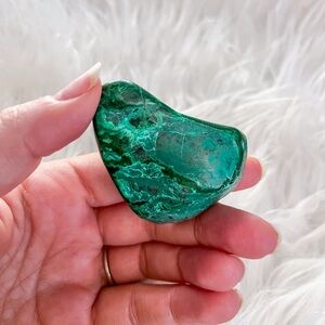 Malachite with chysocolla